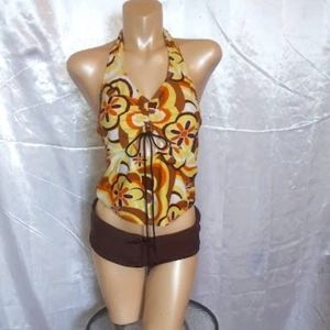 2 PIECE BIKINIBATHING YELLOW MEDIUM